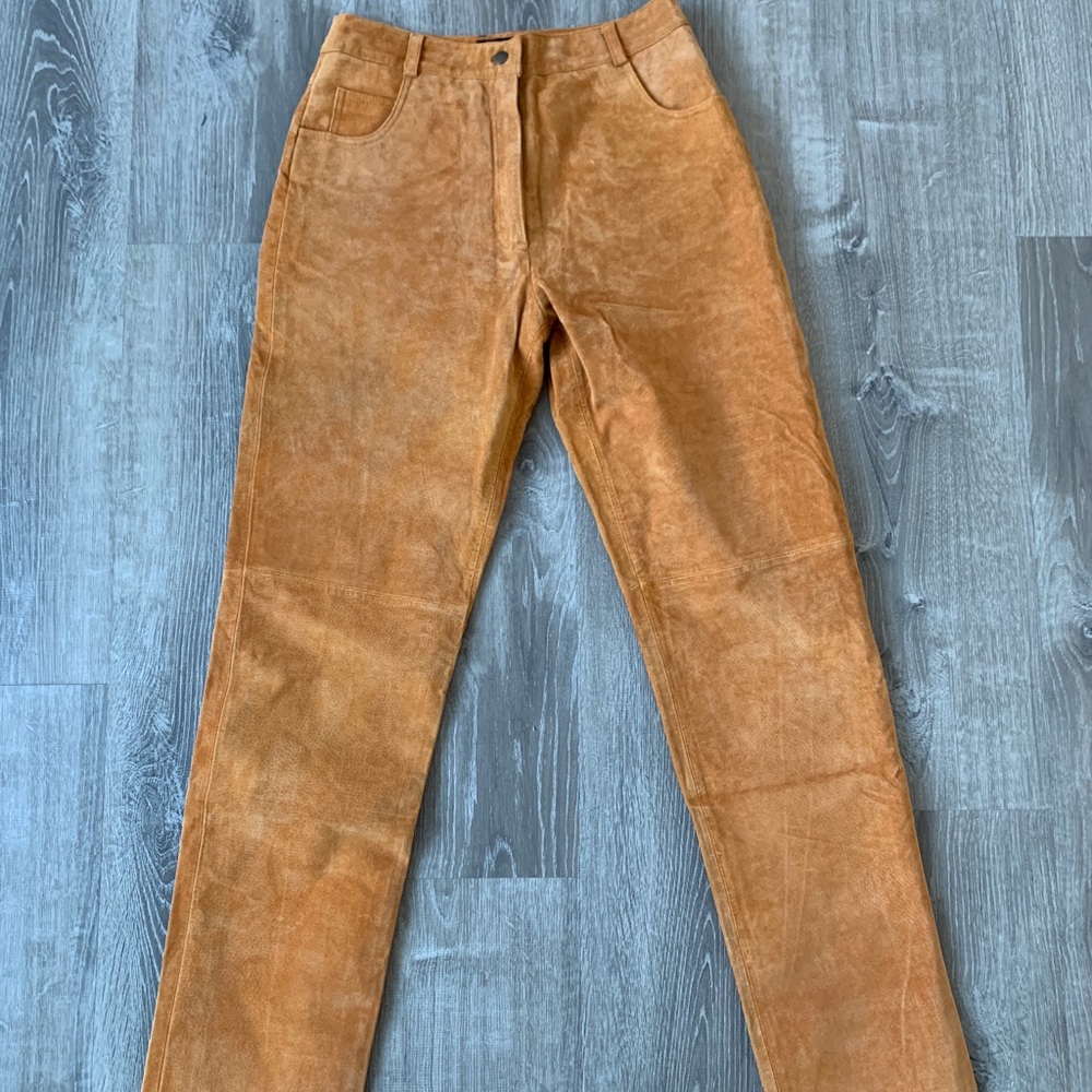 Genuine leather pants! Great condition!